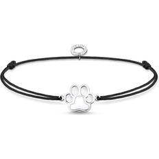 Thomas Sabo Paw Bracelet - Black/Silver