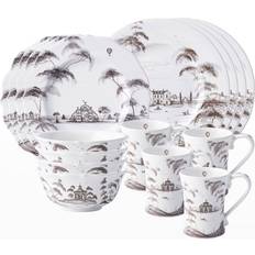 Juliska Country Estate Flint 16-Piece Dinnerware Set Juego de Vajilla