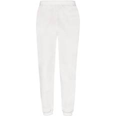 Fruit of the Loom Klassische Elastische Herren-Jogginghose - Weiß