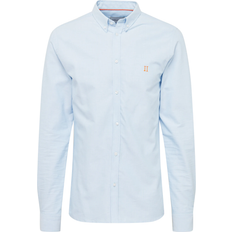 Les Deux Oliver Regular Fit Langarm Hemd - Marine