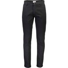 Lindbergh Superflex Chinos med Bælte - Sort