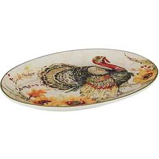 Certified International Harvest Morning Serving Dish