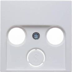 Electrical Accessories Berker S.1 centralplade til coax hvid