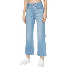 Levi's Ribcage women's crop boot light wash jeans, Light blue