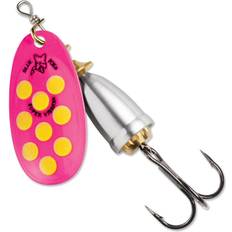 Blue Fox Vibrax Hot Pepper UV Spinner Silver Body Str. 3 8g