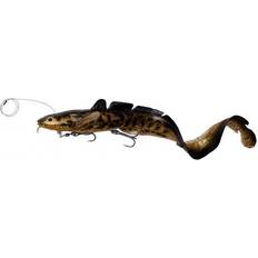 Burbot 36cm Savage Gear 3D Line Thru Burbot 36cm, 216g Fast Sinking Black Gold UV