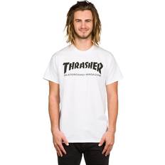 Oro Magliette Maglietta Thrasher Skate Mag T-Shirt - Gray/Red