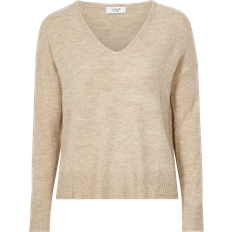 JDY Elanora L/S V-Neck Knit Lavender Gray