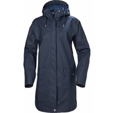 Helly Hansen W Moss Raincoat - Dark Blue