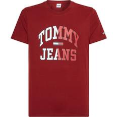 Tommy Hilfiger Jeans T-Shirt Essential Flag - Rot