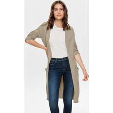 Gelb Bekleidung Only Strickjacke - Beige