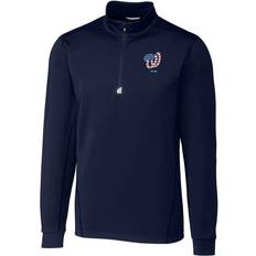 Cutter & Buck Washington Nationals Stars & Stripes Traverse Half-Zip Pullover Jacket Sr