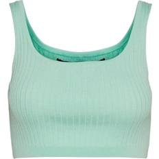 Vero Moda Fibly SL Squareneck Top - Brook Green