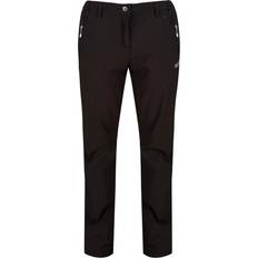 Regatta Great Outdoors Womens/ladies Geo Softshell Ii Long Leg Trousers (black)