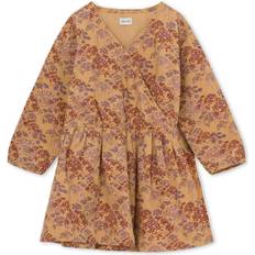 V-udskæring Kjoler Børnetøj Mini A Ture Ankie Sweet Curry Mini Dress - Brown