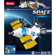 Sluban 731B SPACE SkyLab Building Brick Kit (64Pcs)