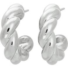 Edblad Rope Creoles M Earrings - Silver
