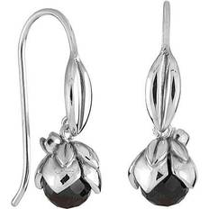 Rabinovich Øreringe Rabinovich Inner Secret Earrings - Silver/Black