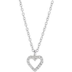 Joanli Nor Aidanor Necklace - Silver/Transparent