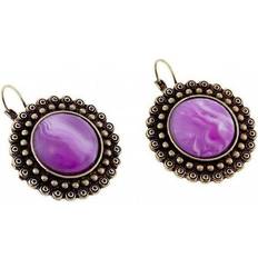 Morado Joyería Pendientes Mujer Cristian Lay 437960