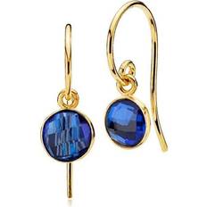 Izabel Camille Prima Donna Earrings - Gold/Blue