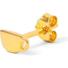 LULU Copenhagen LULU Copenhagen Date Plated Earring Single sterling plated Gold/Gold