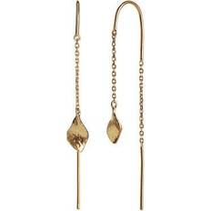 Stine A Petit Ile De L'amour Double Chain Earring - Gold