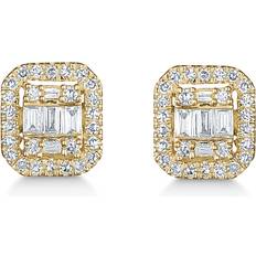 Mads Z Elizabeth Earrings - Gold/Diamonds