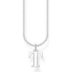 Anchors Necklaces Thomas Sabo Letter T Necklace - Silver