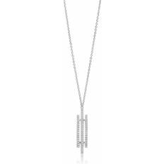 Sif Jakobs Necklaces Sif Jakobs Necklace - Silver/Transparent