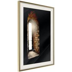 40.0 cm Posters Arkiio Light in the Wall Poster 40x60cm