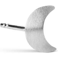 Jane Kønig Big Half Moon Stud - Silverfärg
