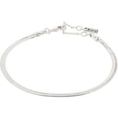 Pilgrim Joanna Flat Snake Chain Bracelet - Silver