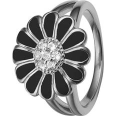 Sort marguerit ring Christina Ring Marguerite