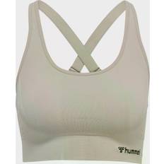 Hummel Hmlclea Seamless Sports Top Chateau Gray Female