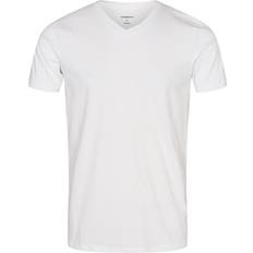 Stretch V-Neck T-shirt - White