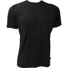 GamegearÃÂ CooltexÃÂ Short Sleeved T-Shirt Mens Sportswear (White/Black)