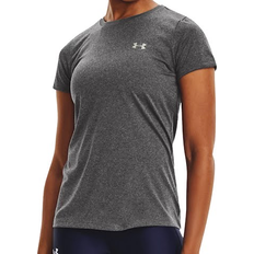 Under Armour Women's Tech Twist T-Shirt, Small, Carbon Heather