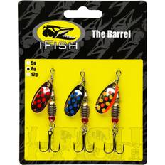 Ifish Fiskesluker Ifish The Barrel 8g 3-Pack