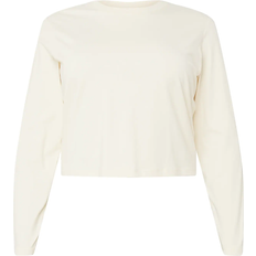 Urban Classics Organic Cropped Longsleeve - Beige