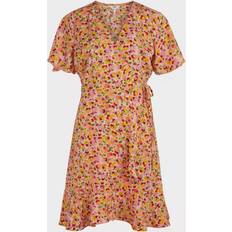 Object Papaya Wrap Dress