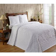 Better trends Trevor Bedspread White (259.08x228.6cm)