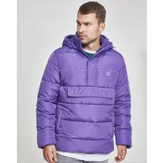 Urban Classics Pull Over Puffer Jacket (Chrome Yellow, S)