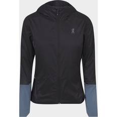 On Outerwear On Running Insulator Hooded Jacket in Dark Dark