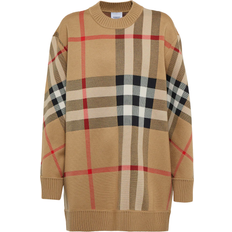 Burberry Calee Check Jacquard Sweater