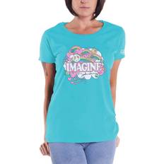 John Lennon John Lennon Rainbows, Love & Peace Ladies T-shirt