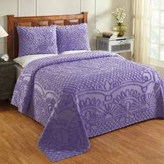 Better trends Trevor Bedspread Purple (243.84x228.6cm)