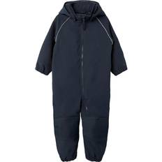 Blue Soft Shell Overalls Children's Clothing Name It Softshell Suit - Dark Sapphire (13165364)