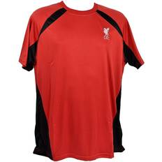 Liverpool shirt Liverpool FC Childrens/Kids Panel Polyester T-Shirt (12-13 Years) (Red/Black)