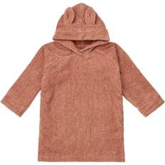 Grøn - Piger Morgenkåber Liewood Ilja Bathrobe Poncho 3-4y Morgenkåber hos Magasin Rabbit/mist